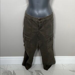 Ruff Hewn Cargo Pants Brown Relaxed Fit